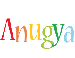 Anugya birthday logo