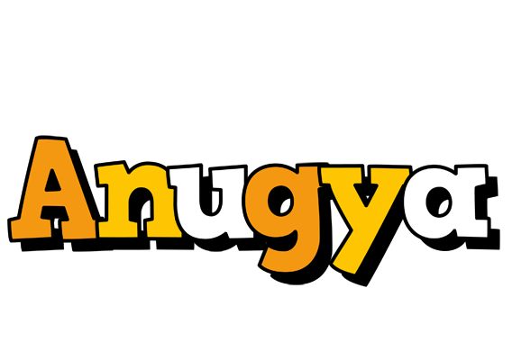 Anugya cartoon logo