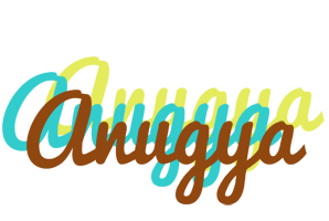 Anugya cupcake logo