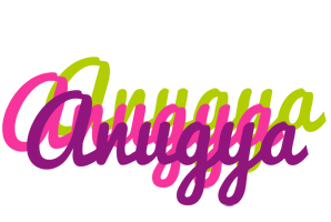 Anugya flowers logo