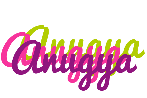 Anugya flowers logo