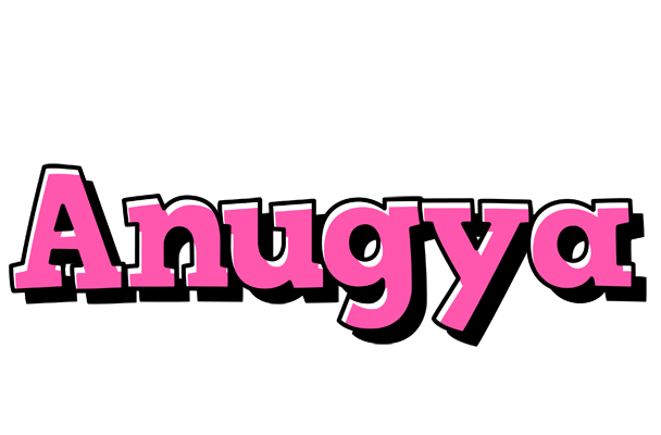 Anugya girlish logo
