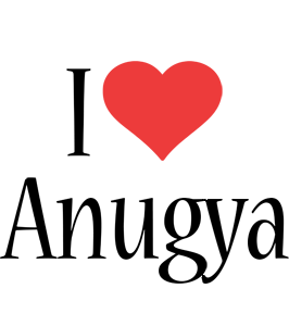 Anugya i-love logo
