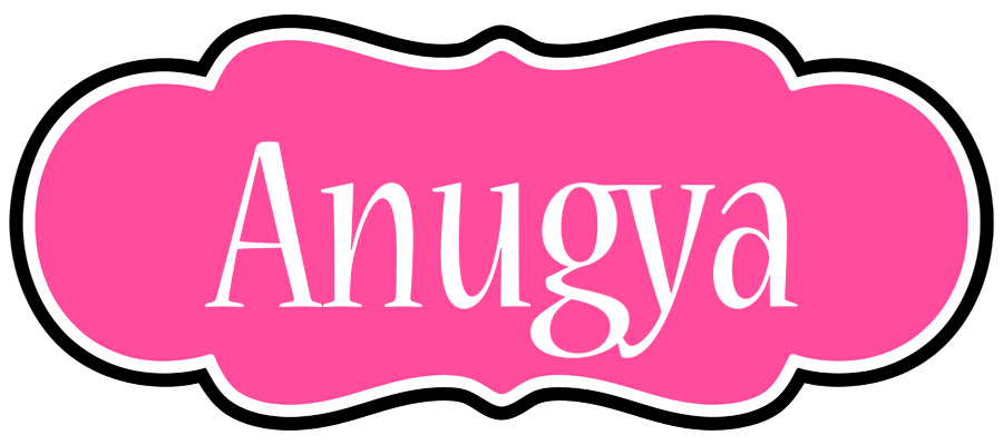 Anugya invitation logo