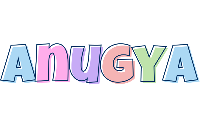 Anugya pastel logo