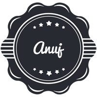 Anuj badge logo