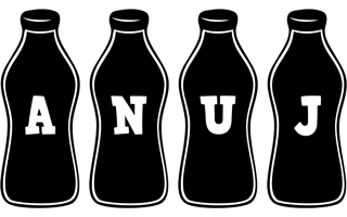 Anuj bottle logo