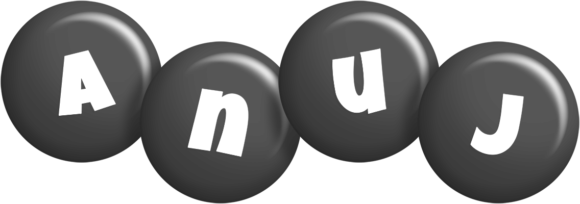 Anuj candy-black logo