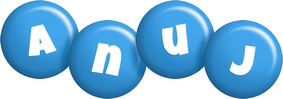 Anuj candy-blue logo