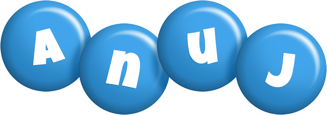 Anuj candy-blue logo