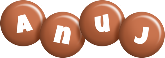 Anuj candy-brown logo