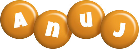 Anuj candy-orange logo