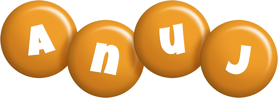 Anuj candy-orange logo