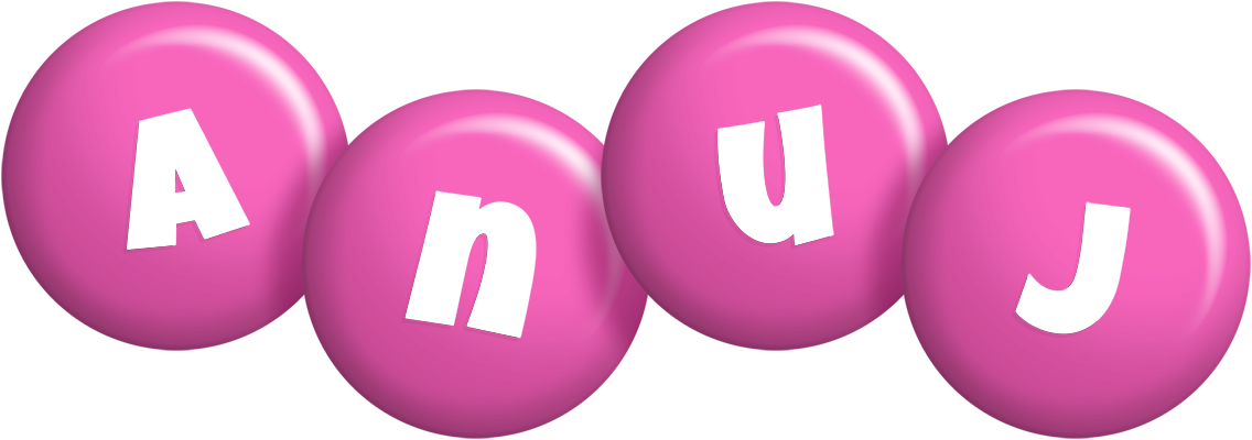Anuj candy-pink logo