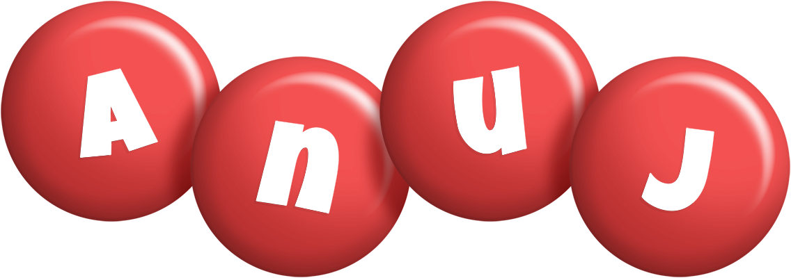 Anuj candy-red logo