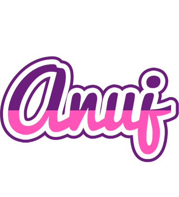 Anuj cheerful logo
