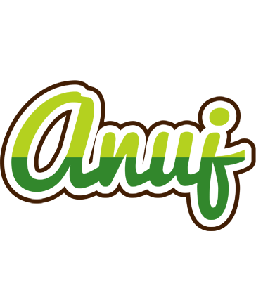 Anuj golfing logo