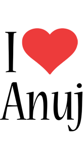 Anuj i-love logo
