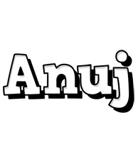 Anuj snowing logo
