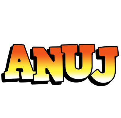 Anuj sunset logo