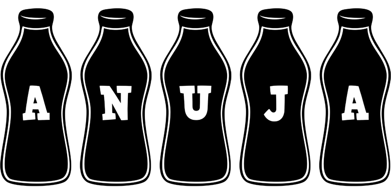 Anuja bottle logo