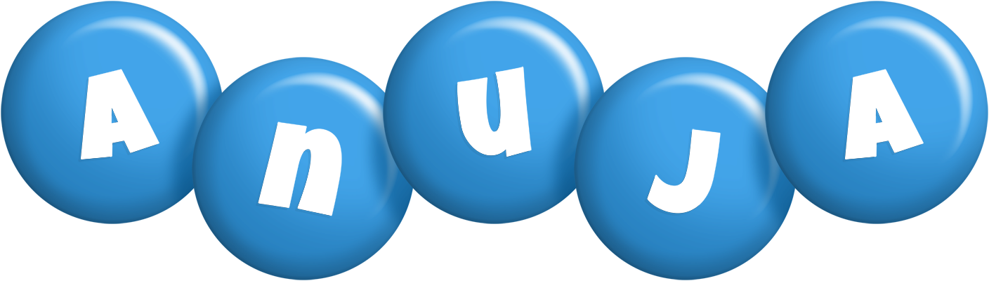 Anuja candy-blue logo