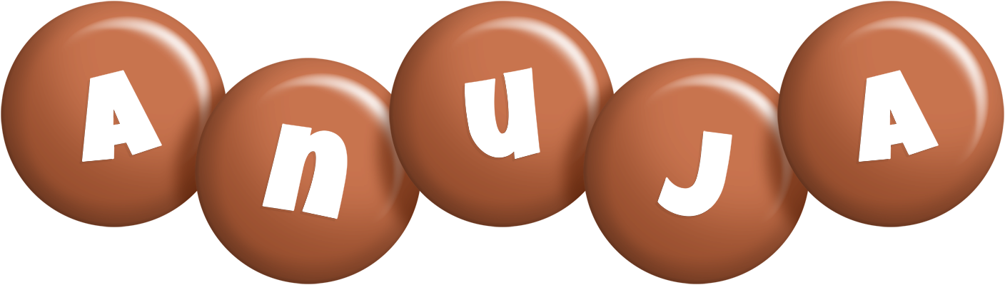 Anuja candy-brown logo
