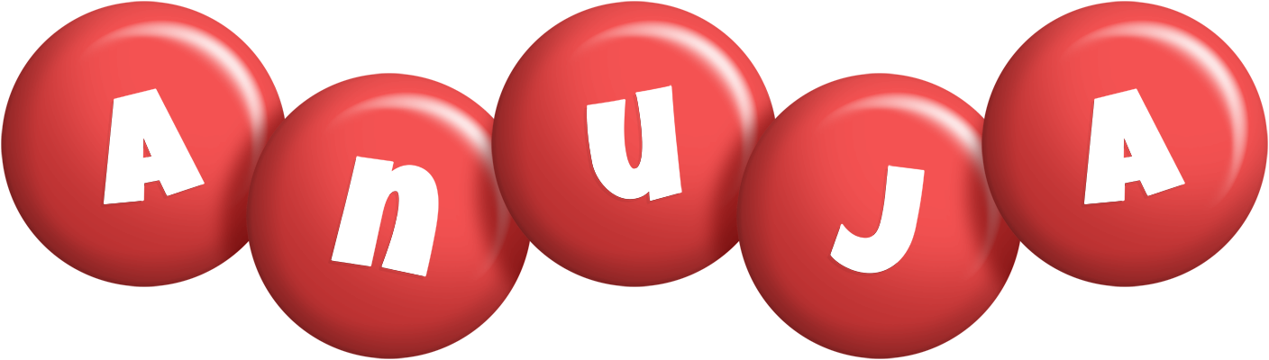Anuja candy-red logo