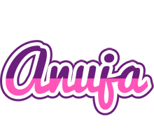 Anuja cheerful logo