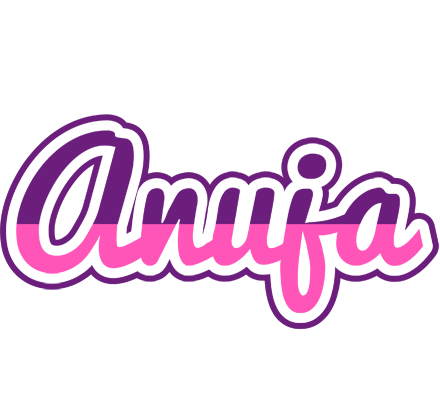 Anuja cheerful logo