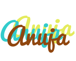 Anuja cupcake logo