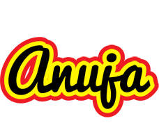 Anuja flaming logo