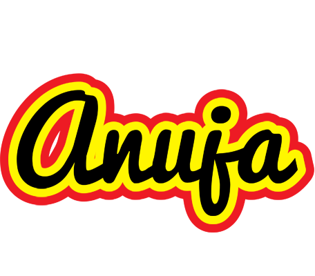 Anuja flaming logo