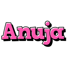 Anuja girlish logo