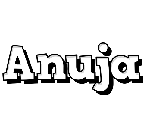 Anuja snowing logo