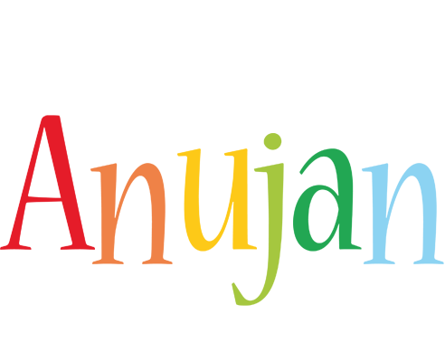Anujan birthday logo