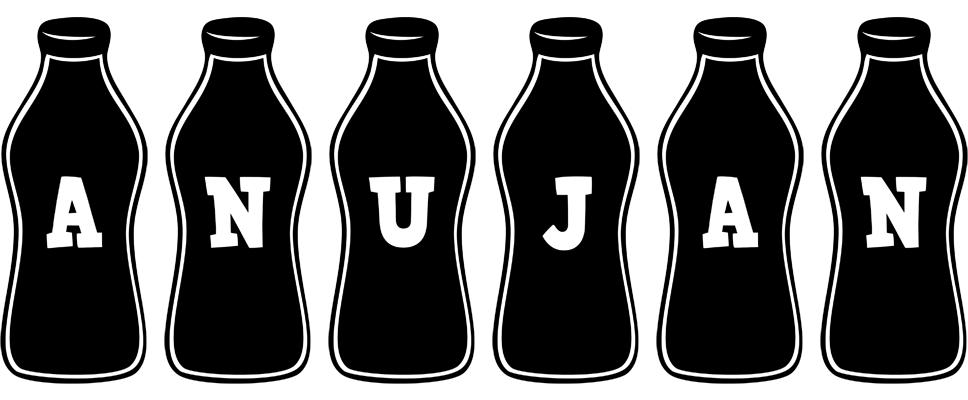 Anujan bottle logo