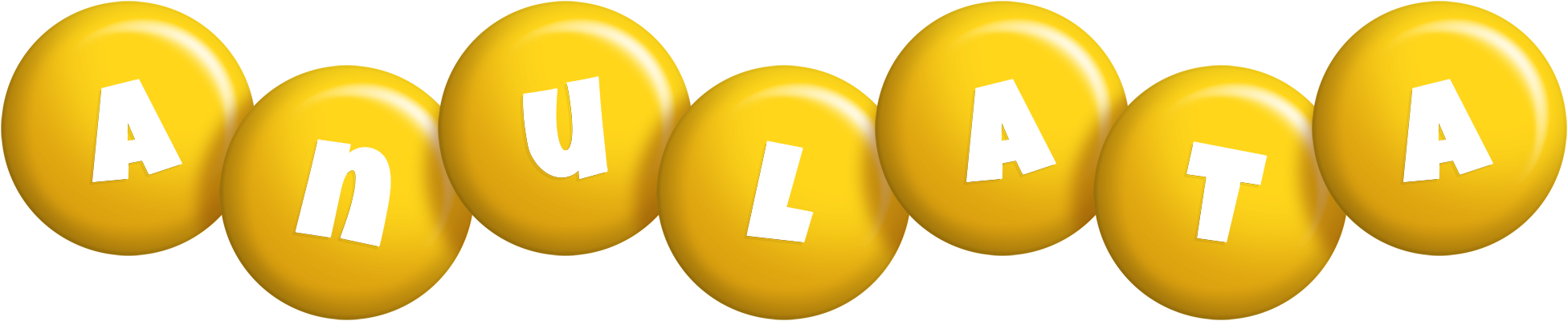 Anulata candy-yellow logo