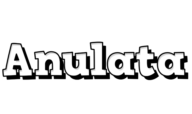 Anulata snowing logo