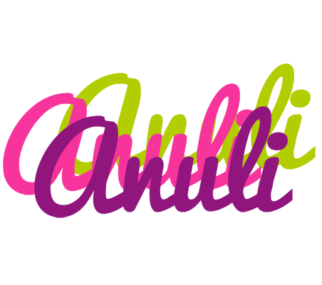 Anuli flowers logo