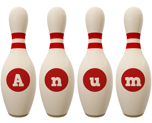 Anum bowling-pin logo