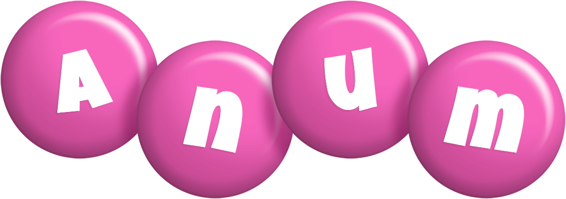 Anum candy-pink logo