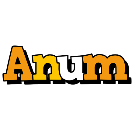 Anum cartoon logo