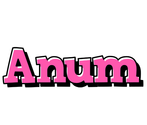 Anum girlish logo