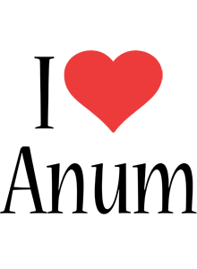 Anum i-love logo