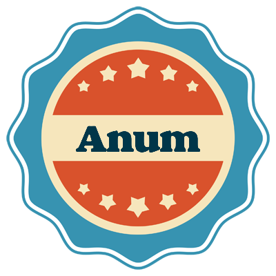 Anum labels logo
