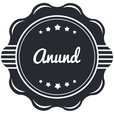 Anund badge logo