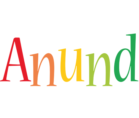 Anund birthday logo
