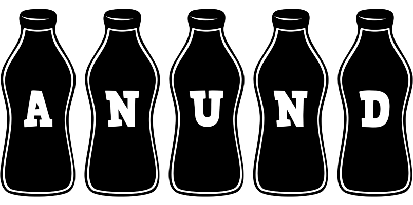 Anund bottle logo
