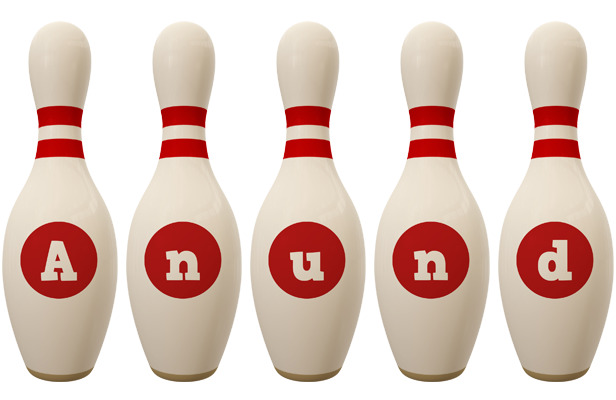 Anund bowling-pin logo
